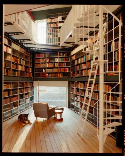 Biblioteca criada pelo escritório de arquitetura Ilai - Foto: Lukas Wassmann